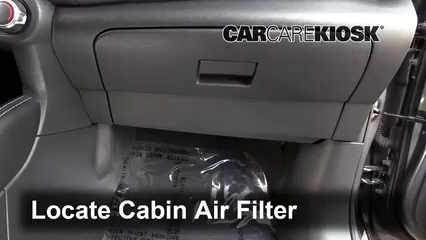 Cabin Air Filter Replacement 2019 Nissan Kicks S 1.6L 4 Cyl